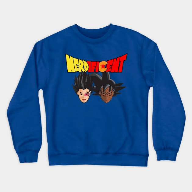 Nerdificent DBZ Logo Crewneck Sweatshirt by Nerdificent